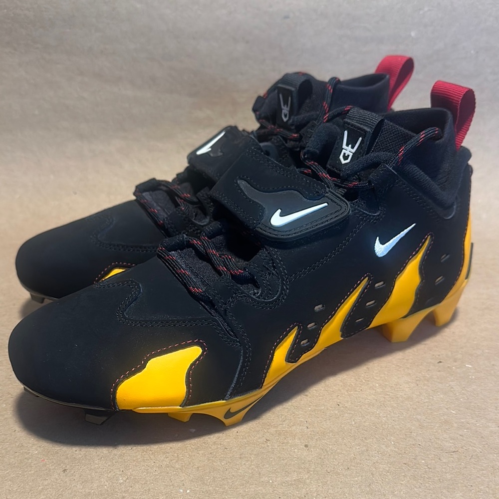 Nike Vapor Edge 360 DT Kyler Murray Football Cleats Black Yellow Mens Size 8.5